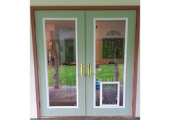 French Doors for Easy Pet Access at Doors 4 Pets and People