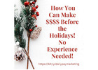 Learn How To Make $$$$ By The Holiday!!!!