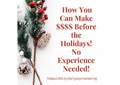 Learn How To Make $$$$ By The Holiday!!!!