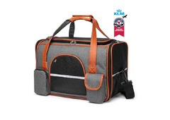 46 x 28 x 24 cm Pet Carrier****, Zoospot Travel Bag In-Cabin Dogs, Cats, Carrier Under Airplane Seat